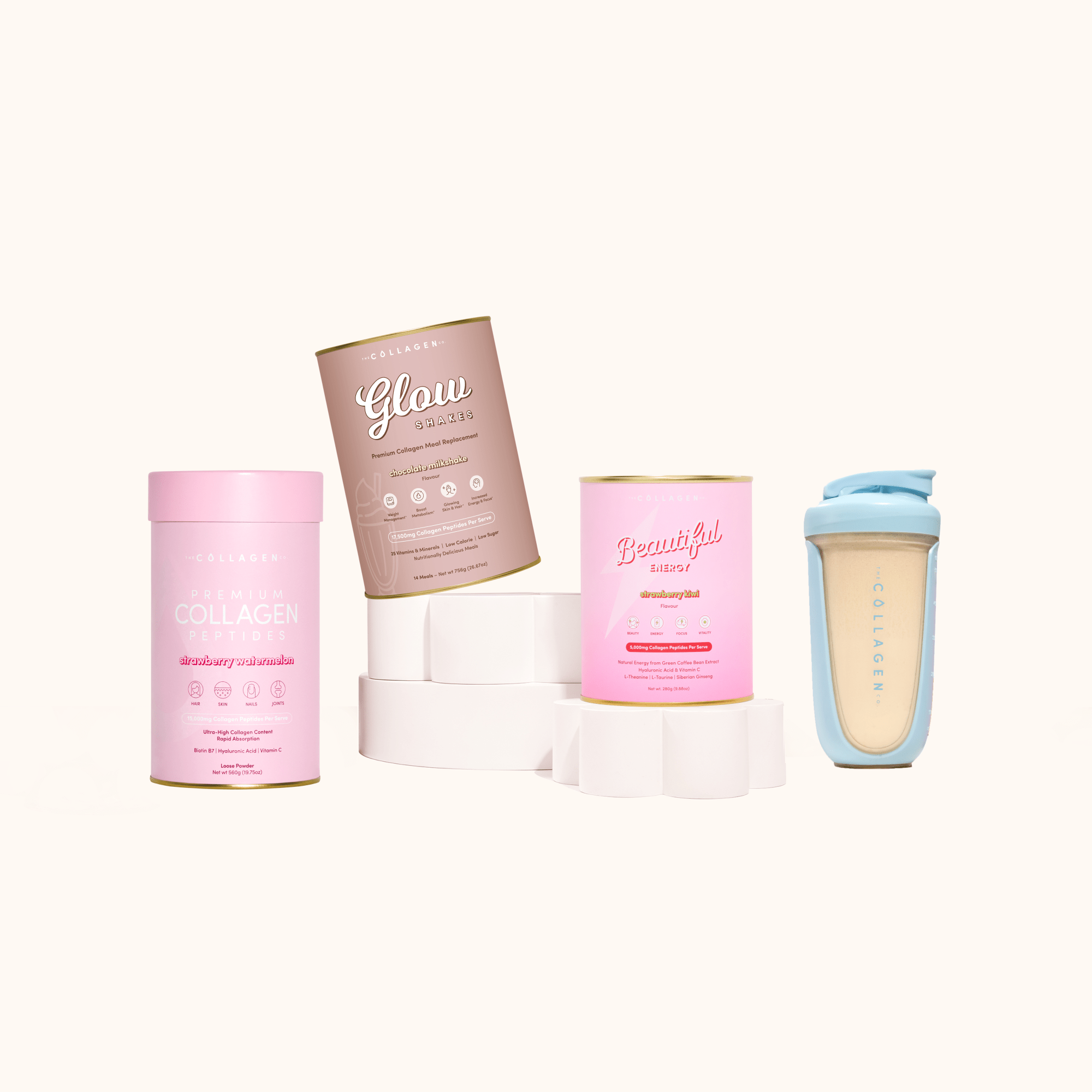 Glow Hard Bundle - The Collagen Co.