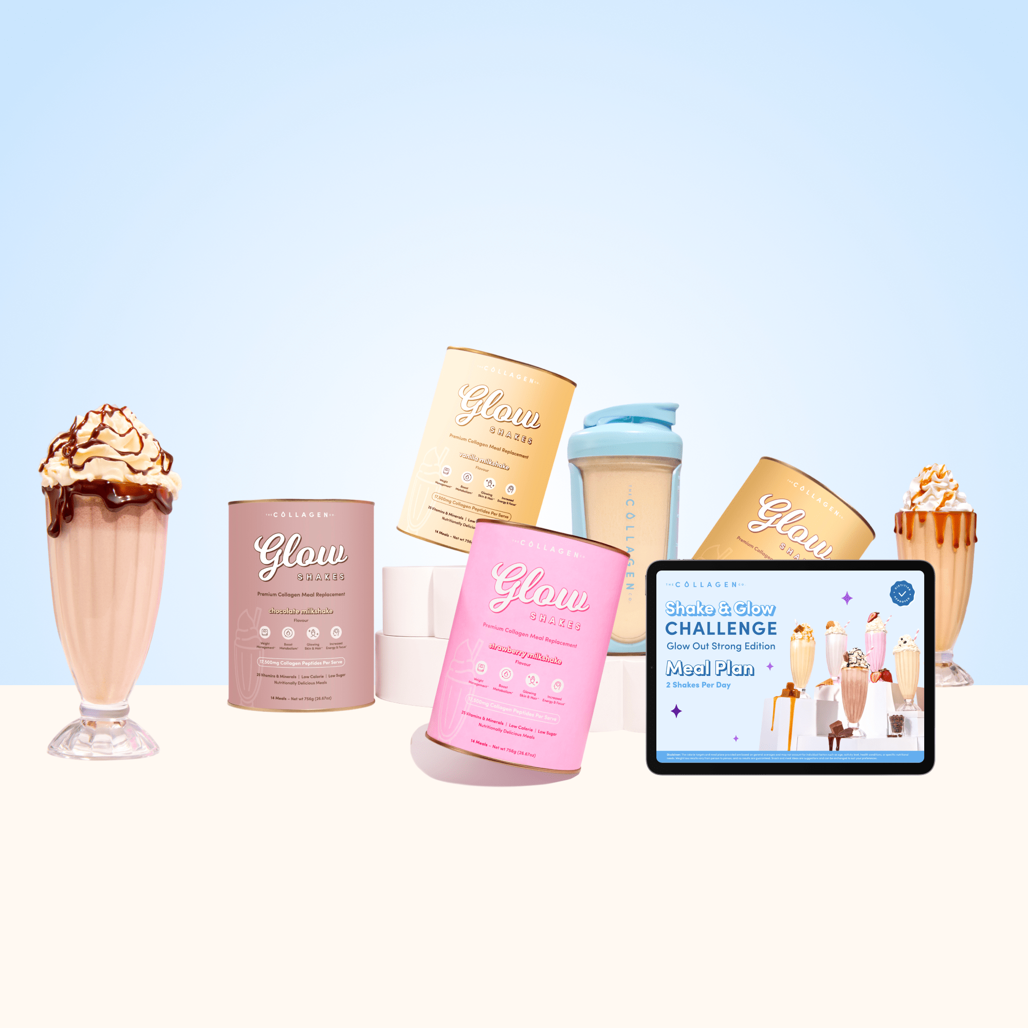 Glow Shake Starter Kit - The Collagen Co.