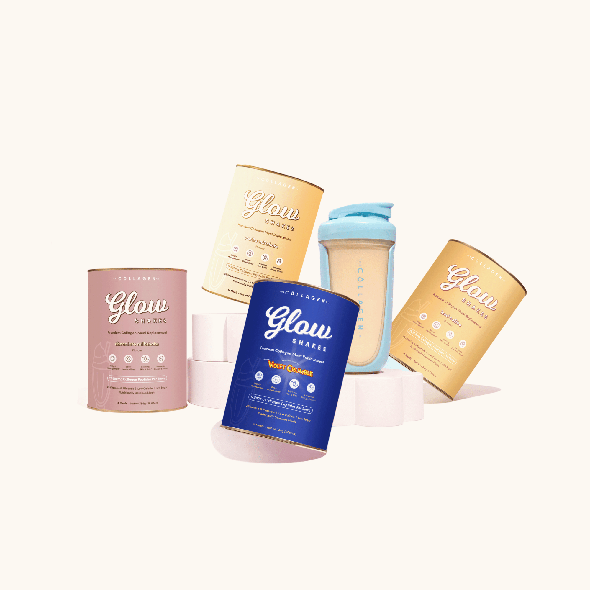 Glow Shakes Best Value - The Collagen Co.