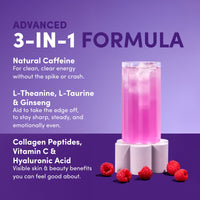 Immunity Collagen Peptides - Elderberry & Raspberry 208g - The Collagen Co.