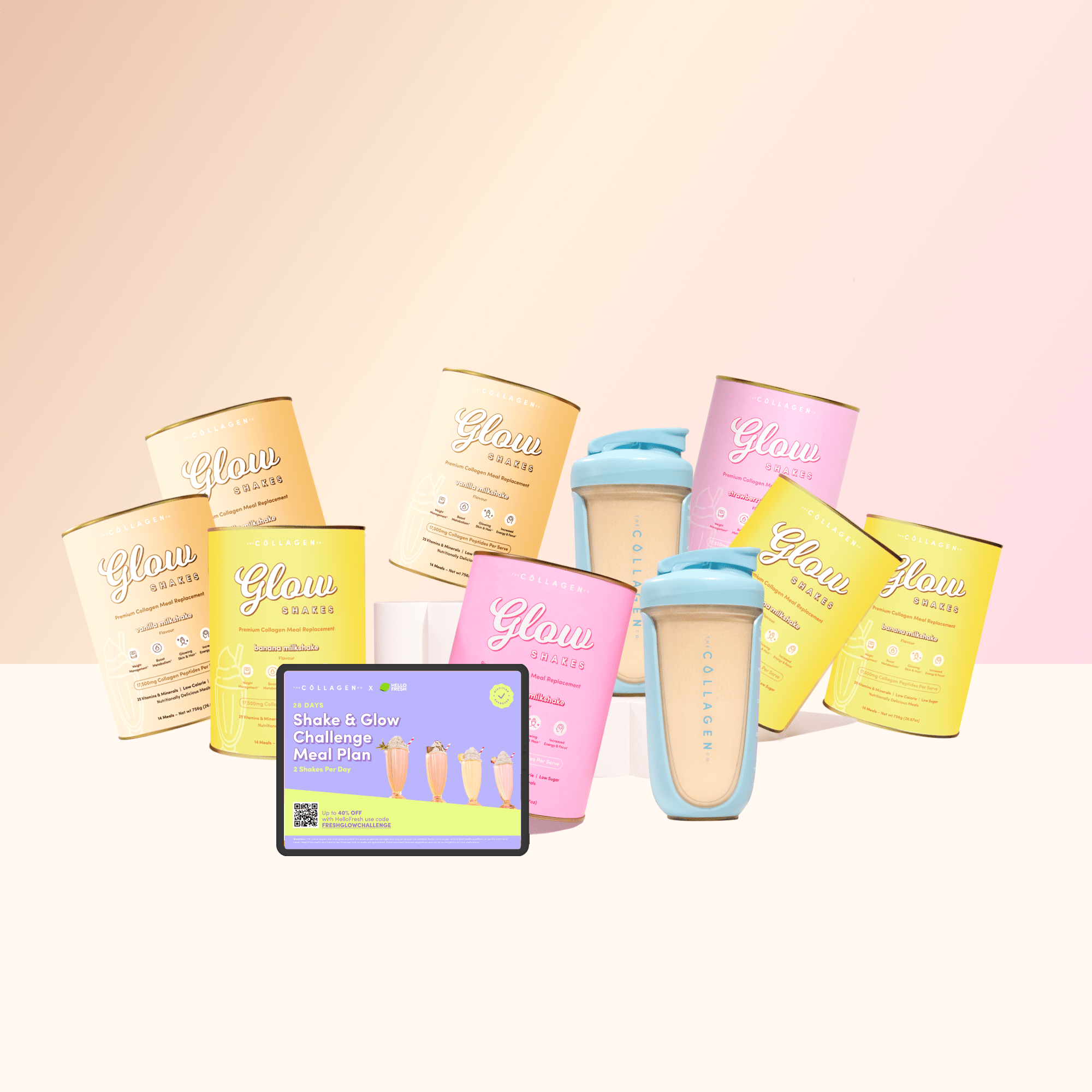 Power Couple Bundle + Shakers - The Collagen Co.