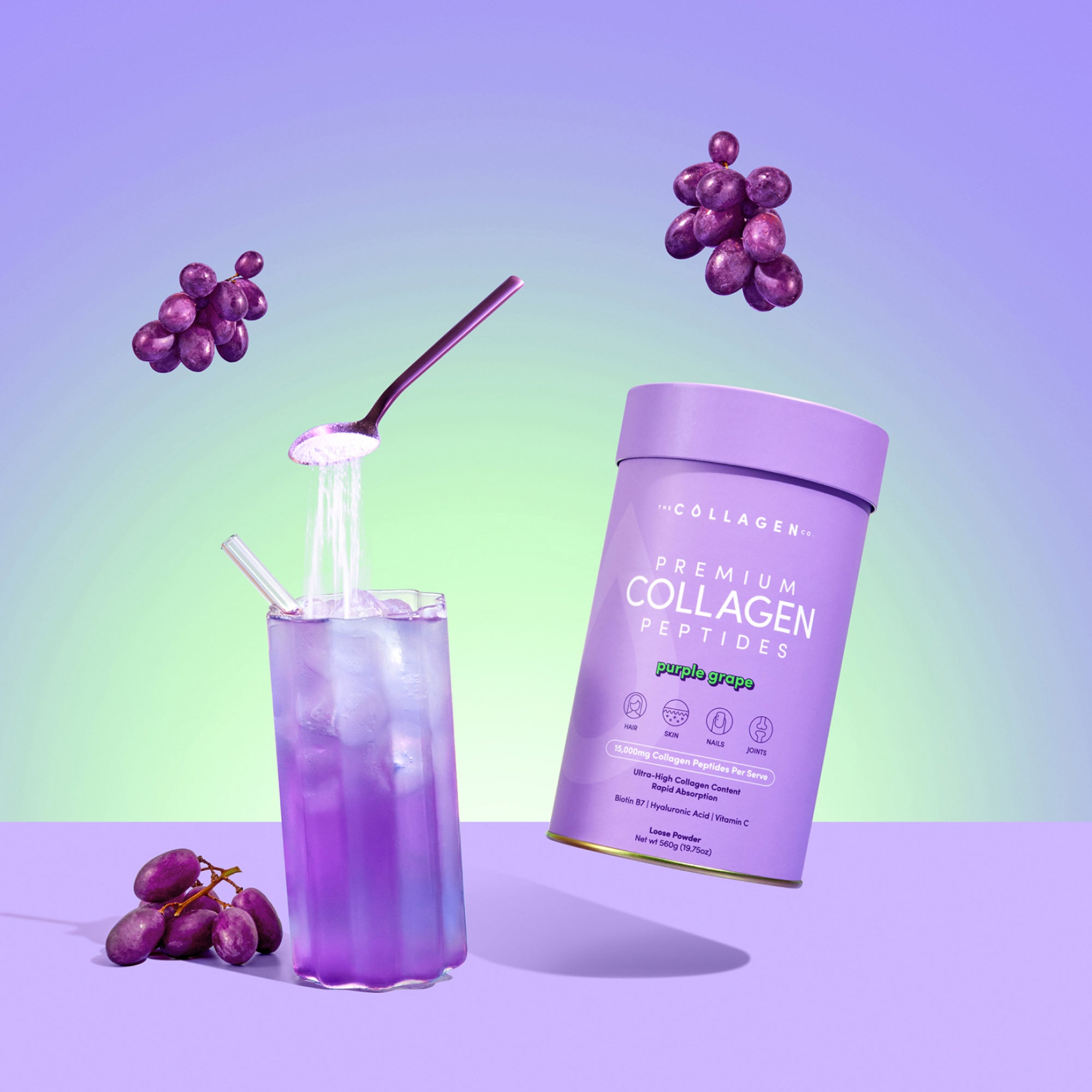 Purple Grape Collagen Powder - 560g - The Collagen Co.