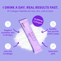 Purple Grape Collagen Sachets - 280g - The Collagen Co.