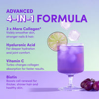 Purple Grape Collagen Sachets - 280g - The Collagen Co.