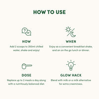 Splice Pine Lime Ice Cream Collagen Meal Replacement - 756g - The Collagen Co.