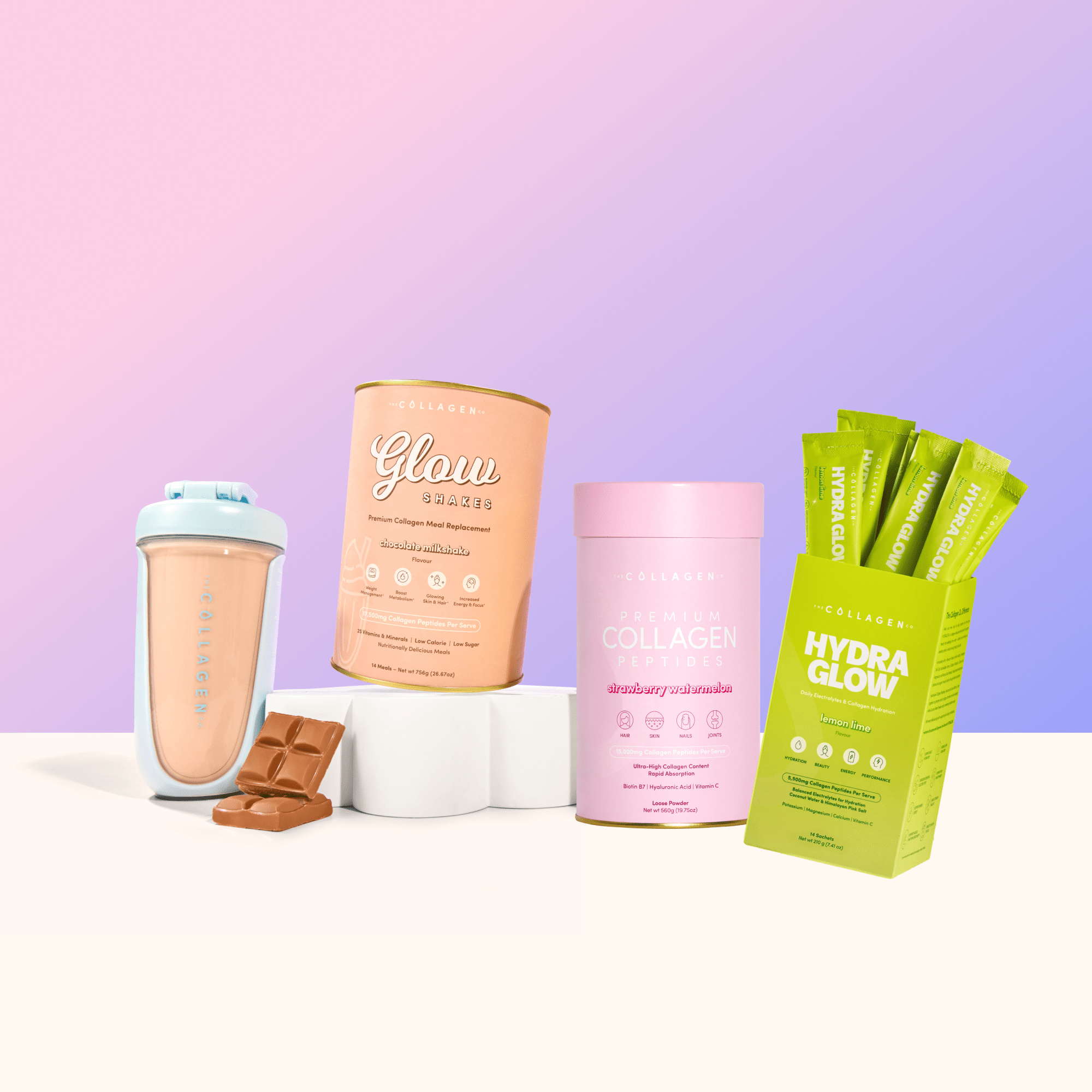 Start Your Glow Bundle - The Collagen Co.