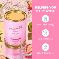 Strawberry Kiwi Beautiful Energy - 280g - The Collagen Co.