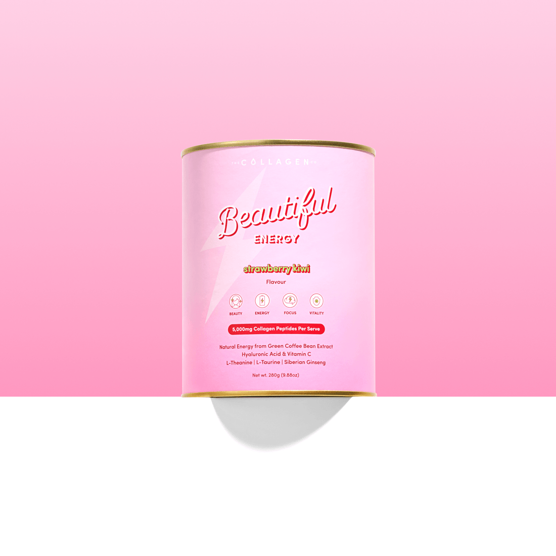 Strawberry Kiwi Beautiful Energy - 280g - The Collagen Co.