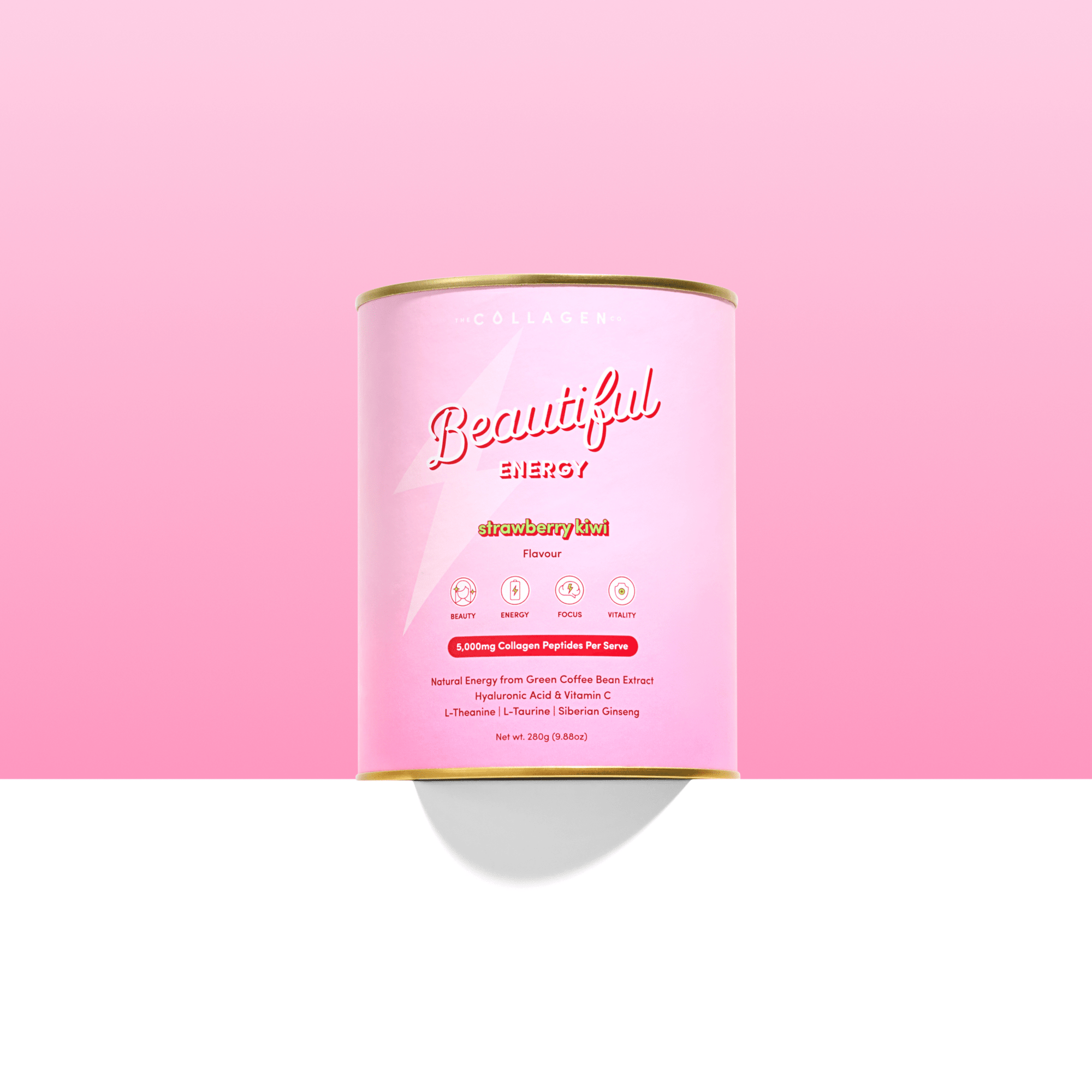Strawberry Kiwi Beautiful Energy - 280g - The Collagen Co.