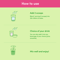 Strawberry Kiwi Super Beauty Greens - 308g - The Collagen Co.