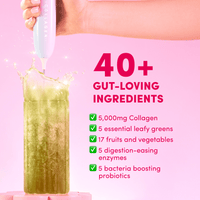 Strawberry Kiwi Super Beauty Greens - 308g - The Collagen Co.