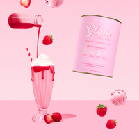 Strawberry Milkshake Collagen Meal Replacement - 756g - The Collagen Co.