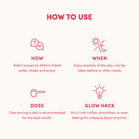 Strawberry Watermelon Collagen Sachets - 280g - The Collagen Co.