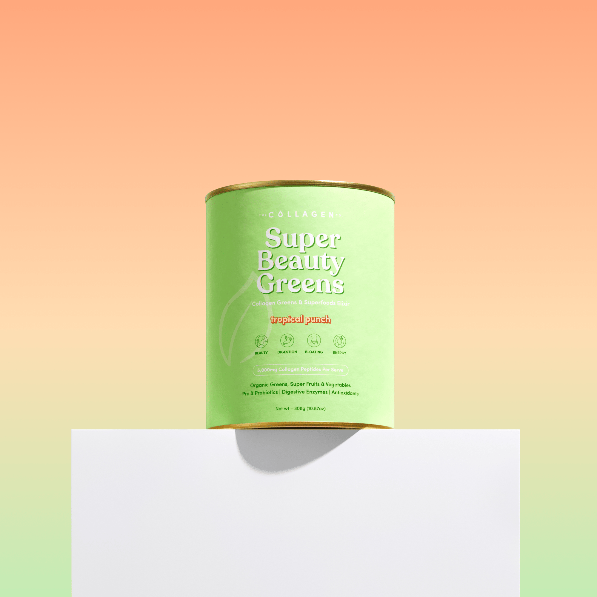 Tropical Punch Super Beauty Greens - 308g - The Collagen Co.
