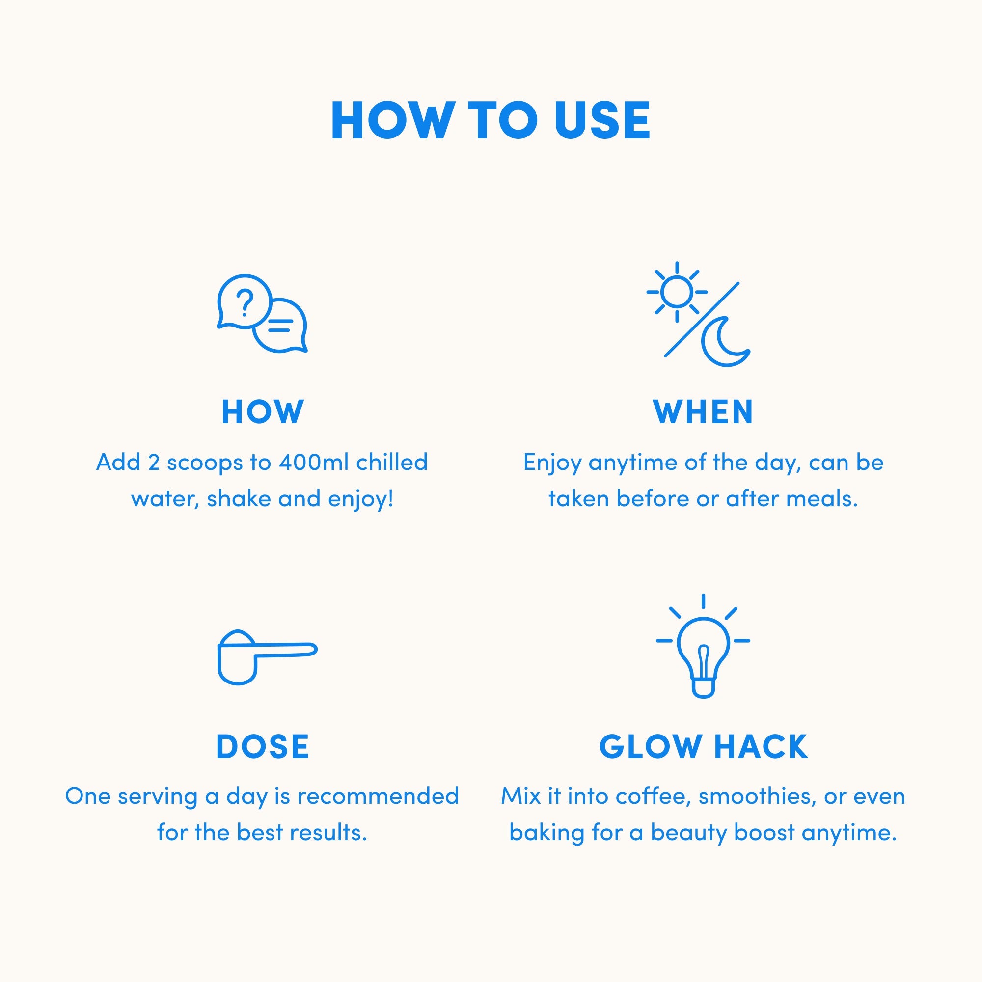 Unflavoured Collagen Powder - 420g - The Collagen Co.