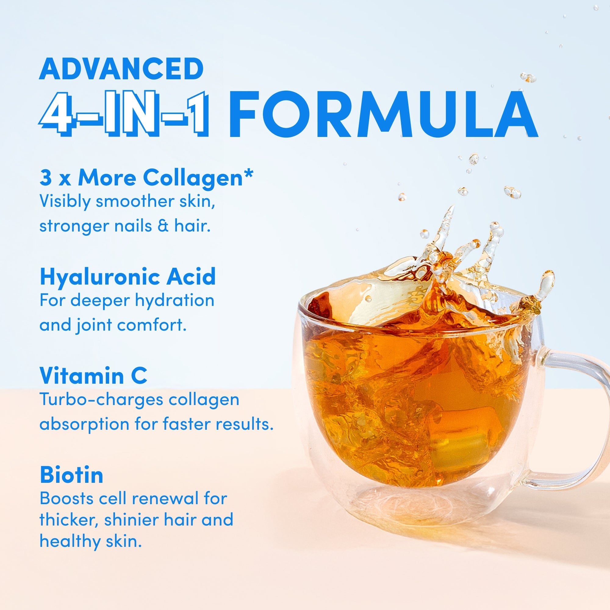 Unflavoured Collagen Sachets - 210g - The Collagen Co.