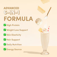 Vanilla Milkshake Collagen Meal Replacement - 756g - The Collagen Co.