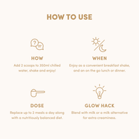 Vanilla Milkshake Collagen Meal Replacement - 756g - The Collagen Co.