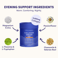 Violet Crumble Collagen Dream Advanced Sleep Formula Hot Chocolate - 231g - The Collagen Co.
