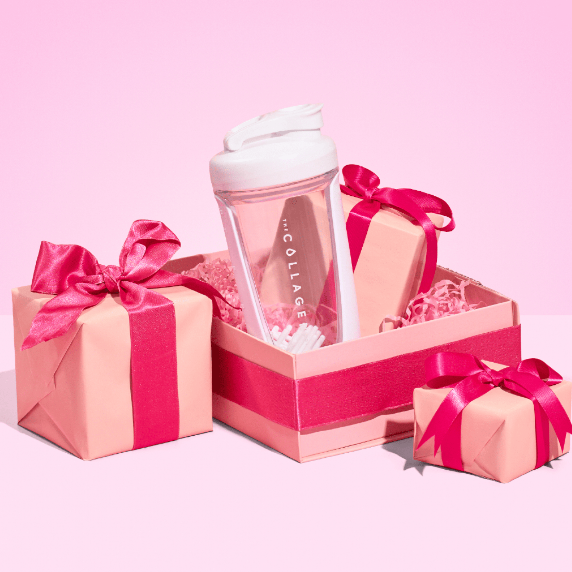 White Collagen Protein Shaker - 600ml - The Collagen Co.